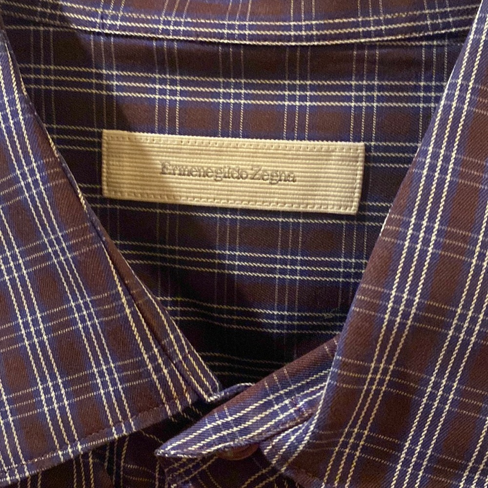 *Dry Cleaned *Ermenegidio Zegna Button Down *Size XXL
